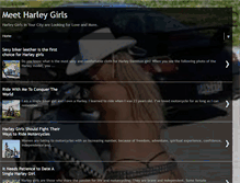 Tablet Screenshot of harleygirls.org